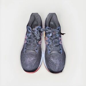 ASICS Gel ASICS Cumulus 23 Black/ Blazing Coral -10. Running shoes